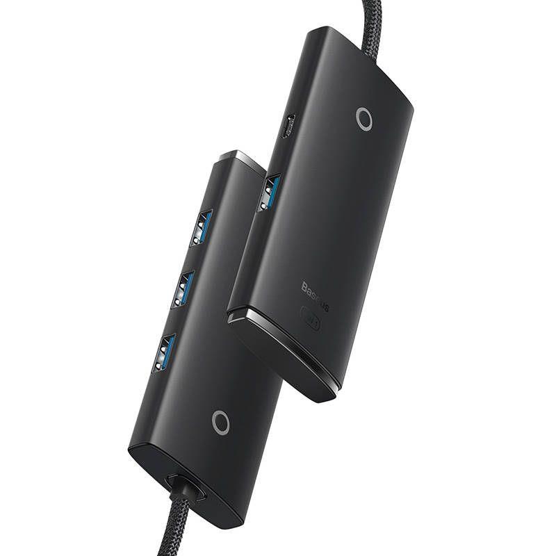 HUB USB 3.0 4 portowy Baseus Lite Series 1.0 m