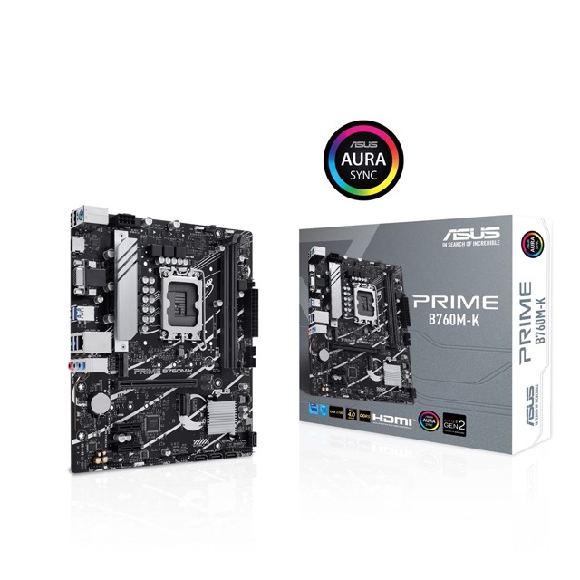 Płyta Socket LGA1700 Asus PRIME B760M-K