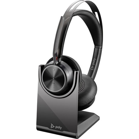 Słuchawki bezprzewodowe Poly Voyager Focus 2 USB-C/A + Podstawka ładująca