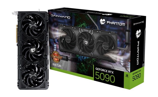 GeForce RTX 5090 32GB Gainward Phantom GS