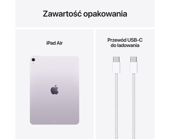 Apple iPad Air 11" M3 Wi-Fi + Cellular 1TB - Fioletowy - obrazek 2
