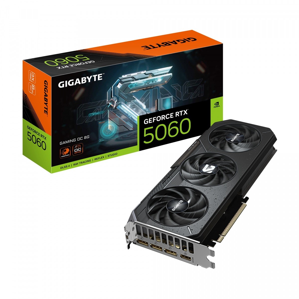 GeForce RTX 5060 8GB Gigabyte Gaming OC