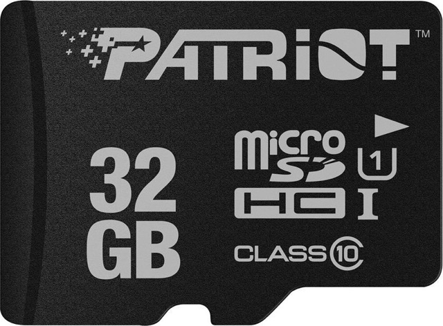 - karta pamieci MicroSD 32GB SDHC Patriot LX Series