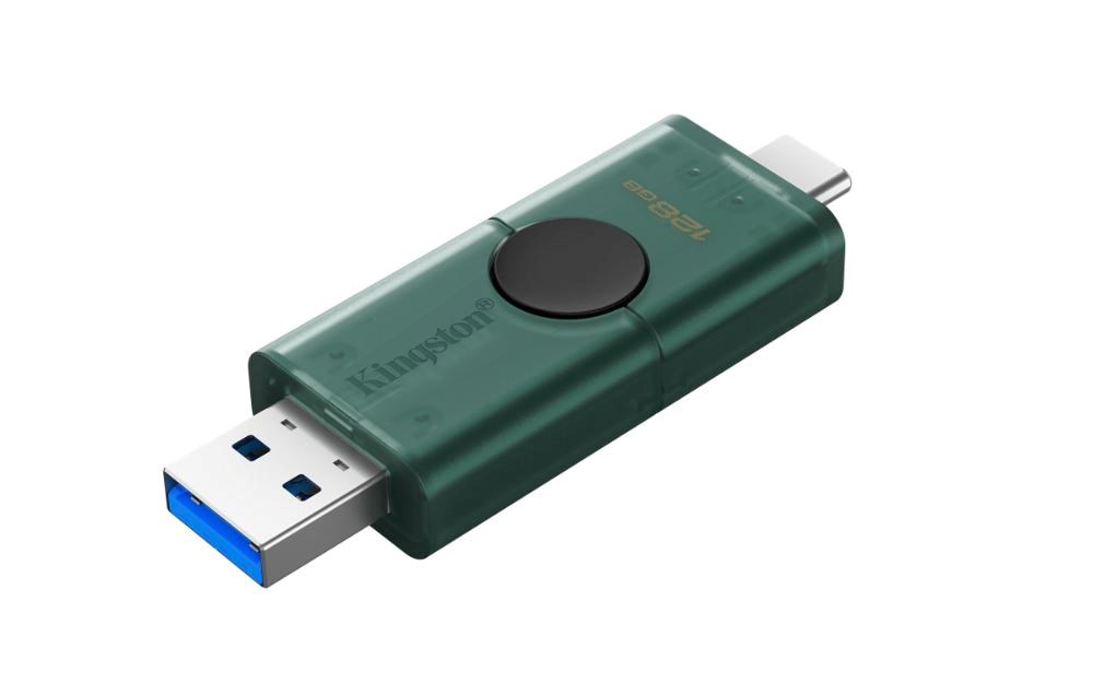 Flashdrive 256GB USB 3.2 Type-C USB-A Kingston DataTraveler DuoG2