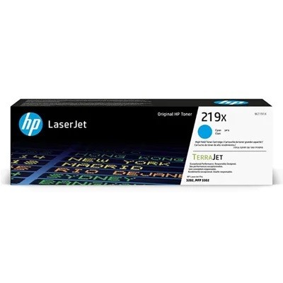 Toner HP 219X W2191X Cyan 2500 str.