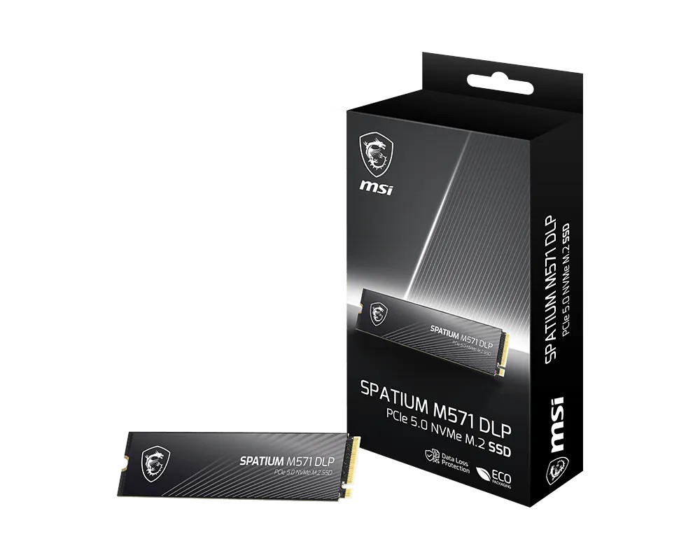 SSD M.2 NVMe PCIe Gen.5 4TB MSI Spatium M571 - obrazek 2
