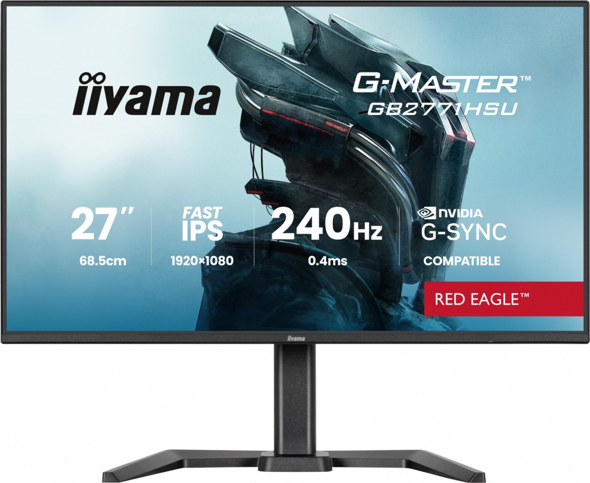 Monitor 27" iiyama G-MASTER gaming series GB2771HSU-B1 Red Eagle