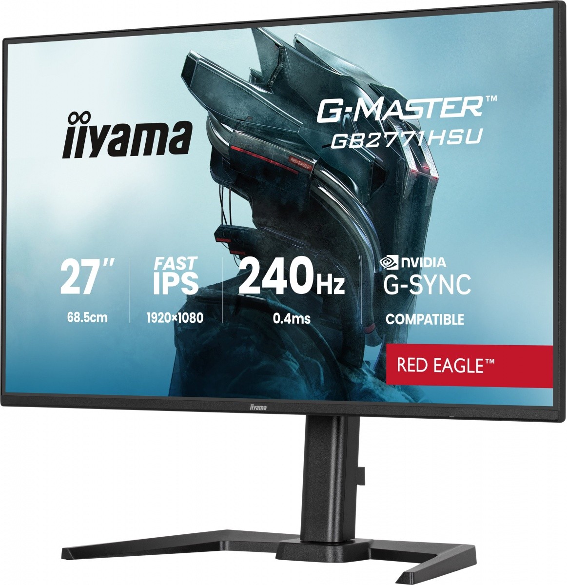 Monitor 27" iiyama G-MASTER gaming series GB2771HSU-B1 Red Eagle - obrazek 5