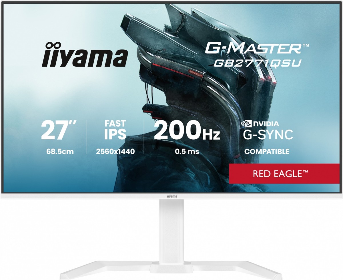 Monitor 27" iiyama G-MASTER gaming series GB2771QSU-W1 Red Eagle