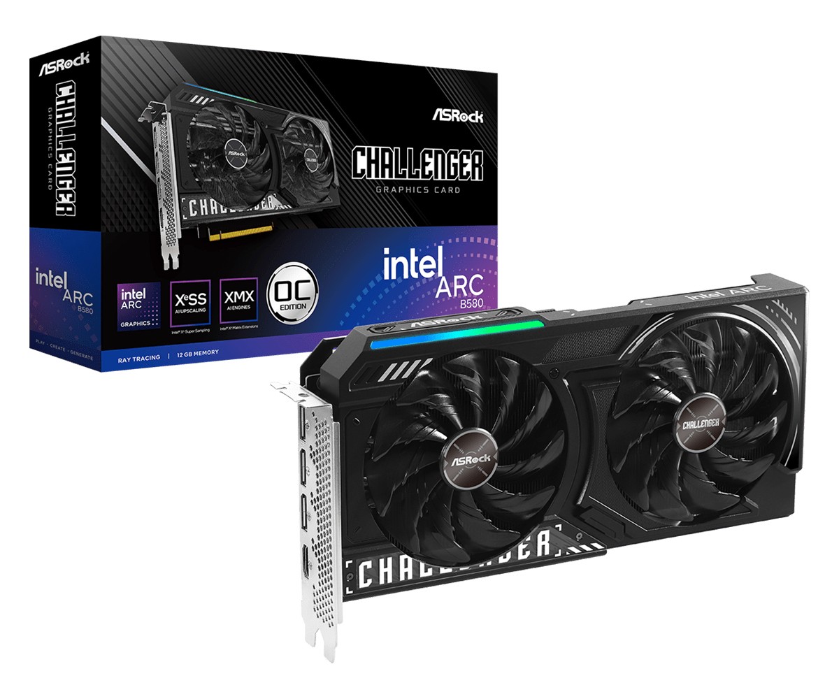 Intel Arc B580 12GB ASRock Challenger