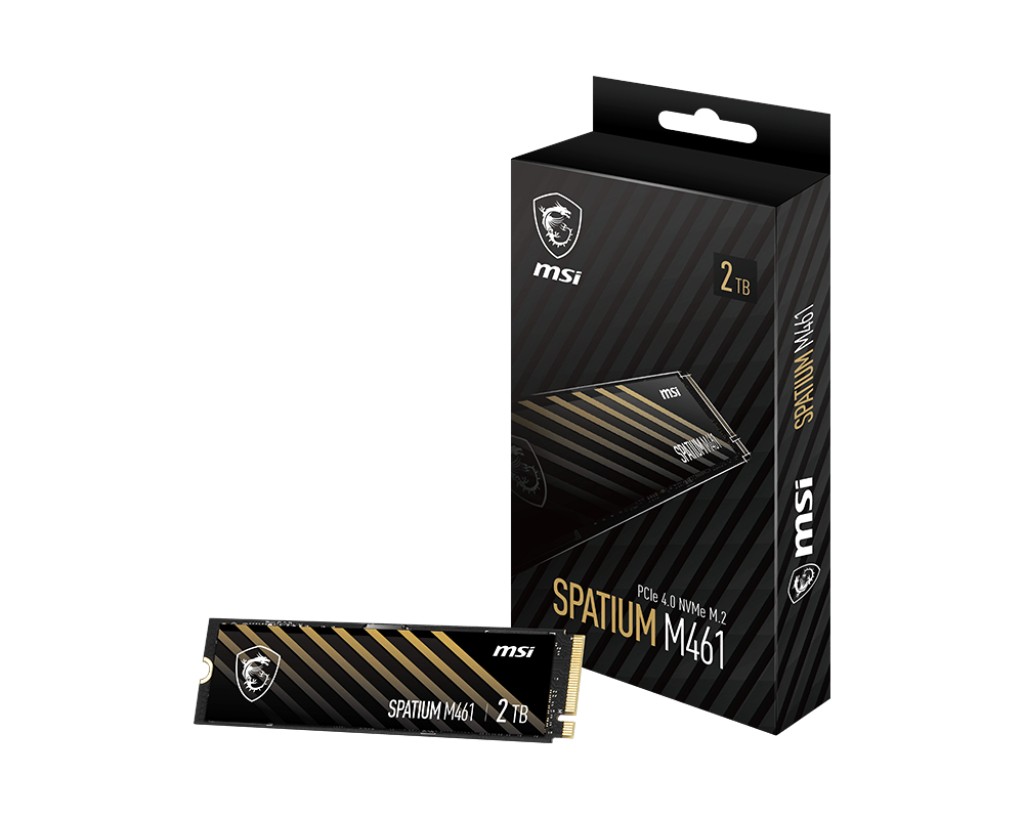 SSD M.2 NVMe PCIe Gen.4 2TB MSI Spatium M461 - obrazek 2