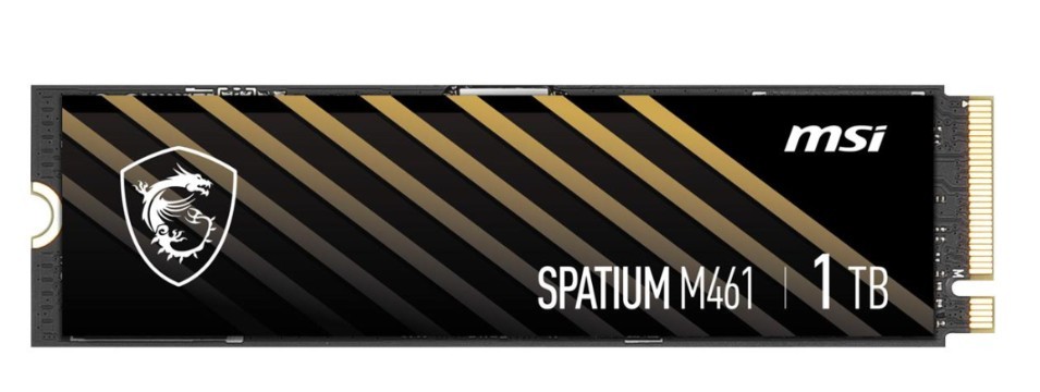 SSD M.2 NVMe PCIe Gen.4 1TB MSI Spatium M461