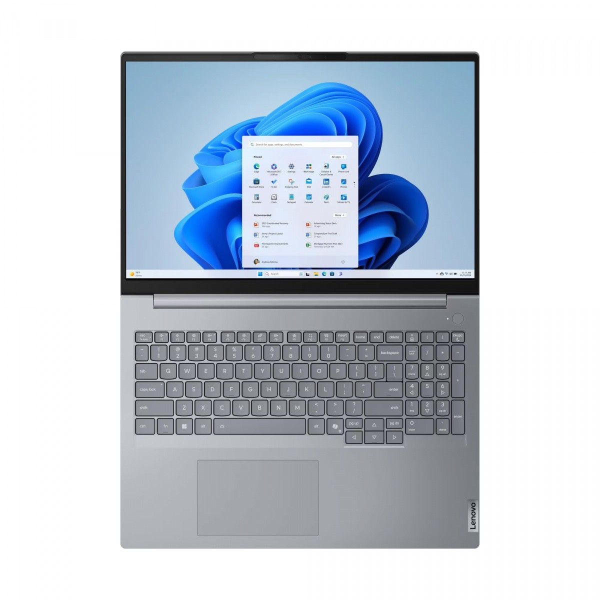Laptop Lenovo ThinkBook 16 G9 16" WUXGA Ultra 7 240H 16GB 512GB SSD MS Windows 11 Professional - obrazek 4