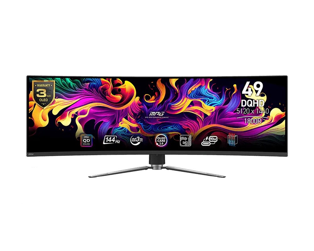 Monitor 49" MSI MPG 491CQP QD-OLED