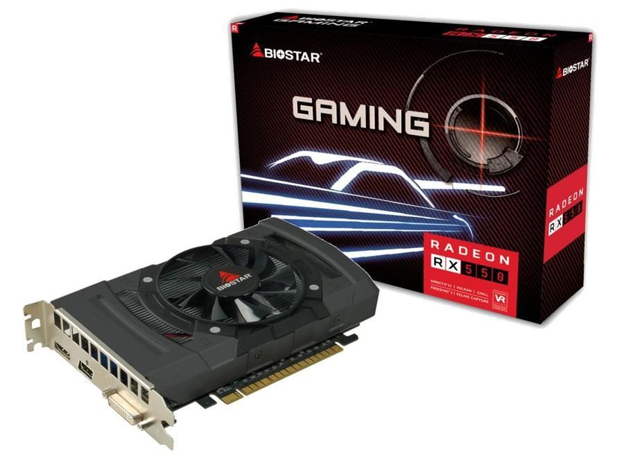 Radeon RX 550 4GB Biostar
