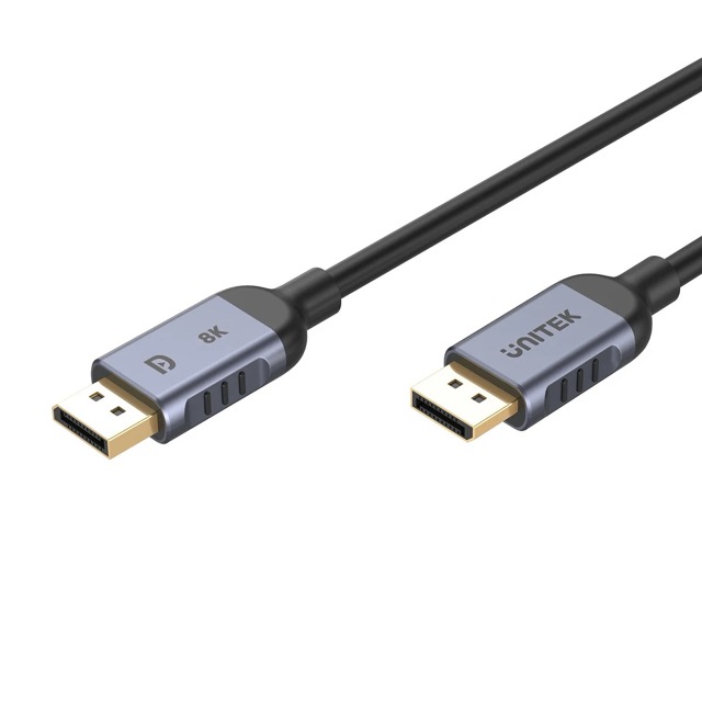 Kabel DisplayPort męski na DisplayPort męski v.1.4 1.0m Unitek 8K 60Hz 4K 240Hz