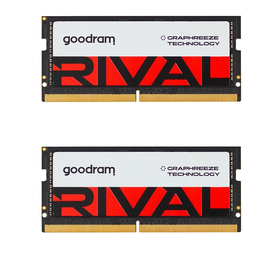 SODIMM PC-5600 DDR5 64GB CL40 Goodram Rival **2 x 32GB**