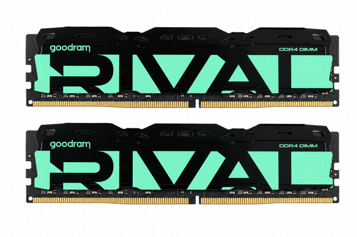 DIMM PC-3200 DDR4 32GB GoodRam Rival Radiant Zielona **2 x 16GB**
