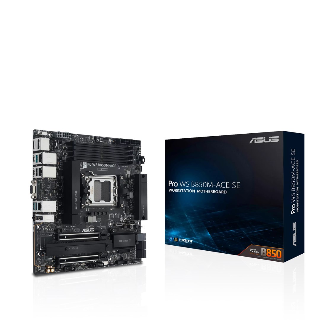 Płyta Socket AM5 Asus PRO WS B850M-ACE SE