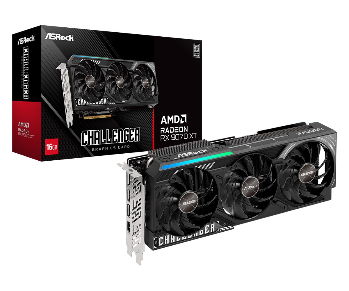 Radeon RX 9070 XT 16GB ASRock Challenger