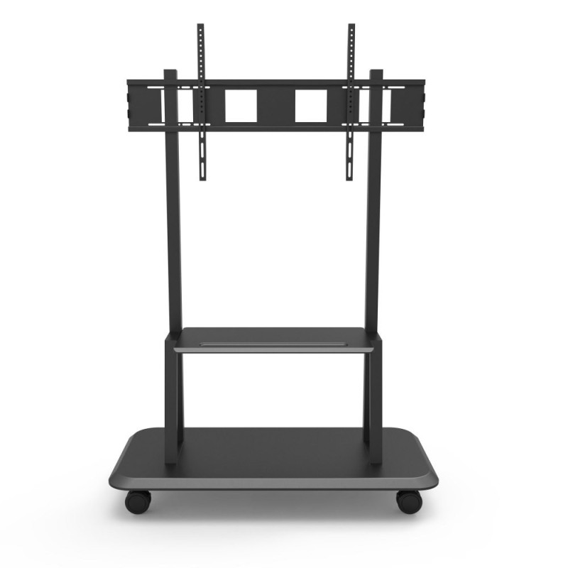 Stojak mobilny do TV 55''-120'' 150kg regulowany 2 półki Techly