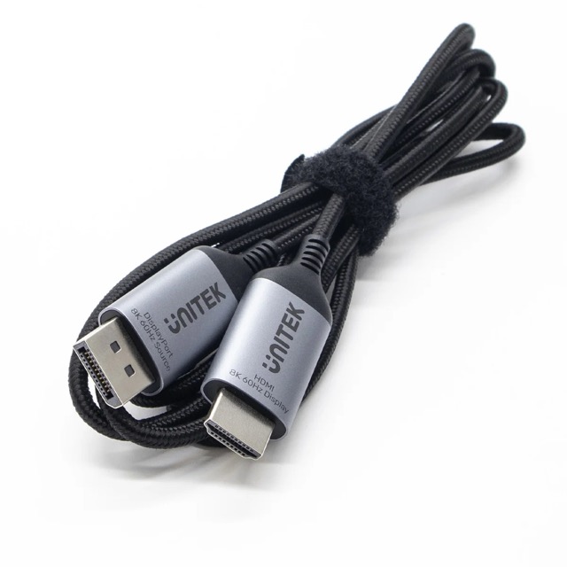 Kabel DisplayPort męski na HDMI męski 1.8 m Unitek 8K