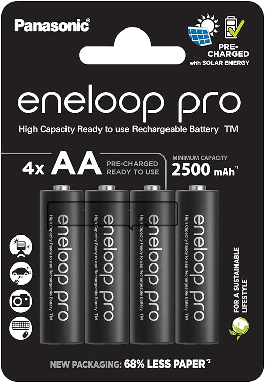 Akumulatorki AA/2500 mAh NIMH 4 szt. Panasonic Eneloop Pro