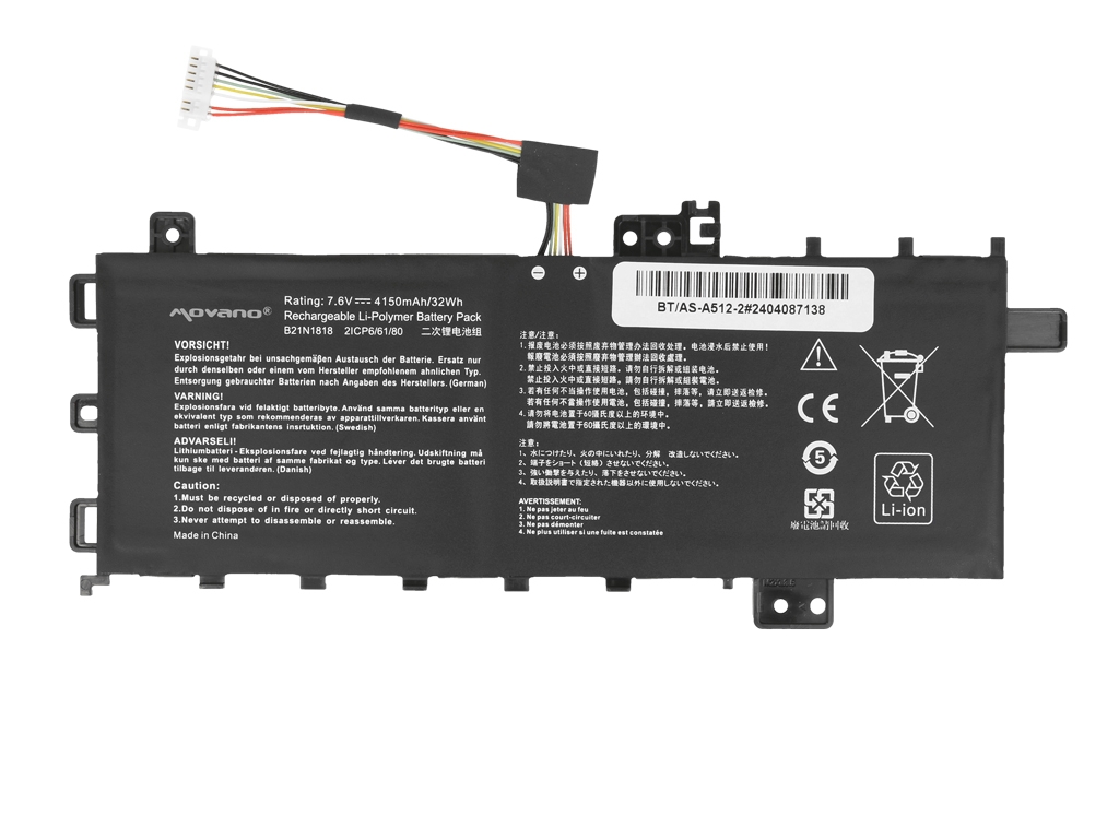 Bateria do laptopa Asus Vivobook 15 A512, R512, X512 - obrazek 4