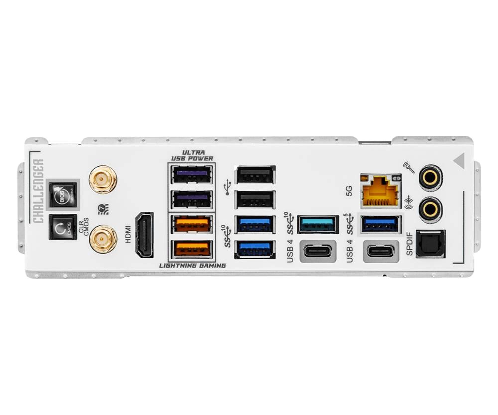 Płyta Socket AM5 ASRock X870E Challenger WiFi WHITE - obrazek 2