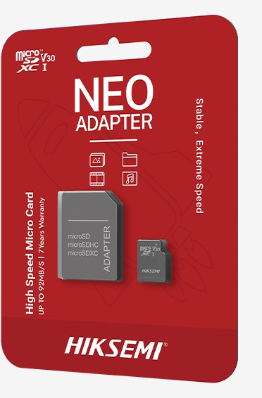 - karta pamieci MicroSD 8GB SDHC Hiksemi + Adapter SD! 23MB/10MB - obrazek 2