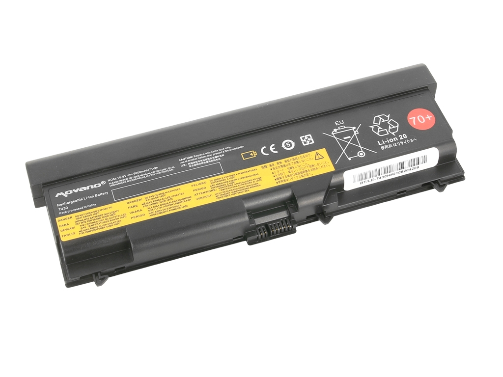 Bateria do laptopa Lenovo ThinkPad T430, T530 6600mAh