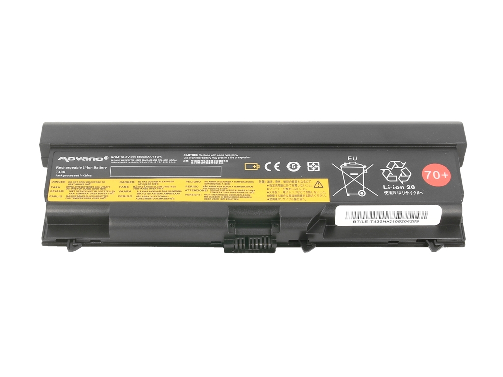 Bateria do laptopa Lenovo ThinkPad T430, T530 6600mAh - obrazek 4