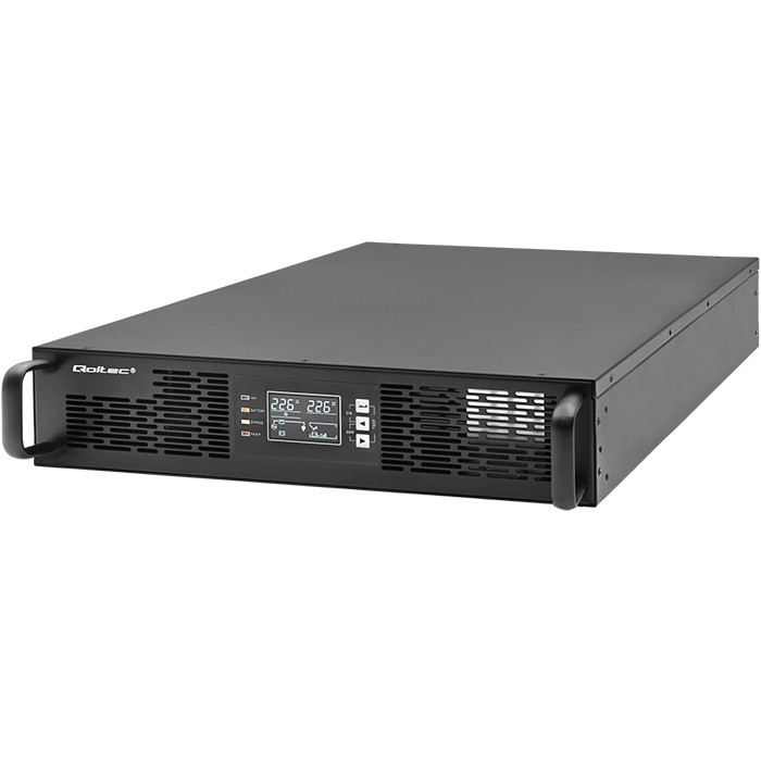 Zasilacz awaryjny UPS - Qoltec Power Factor 1.0 3000VA