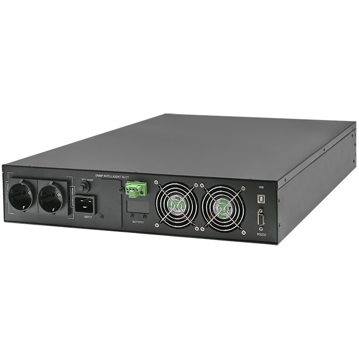 Zasilacz awaryjny UPS - Qoltec Power Factor 1.0 3000VA - obrazek 4