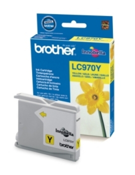Tusz Brother LC970Y Yellow 300 str. - obrazek 2