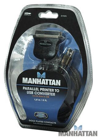 Adapter USB na LPT Centronics 36 pin Manhattan - obrazek 5