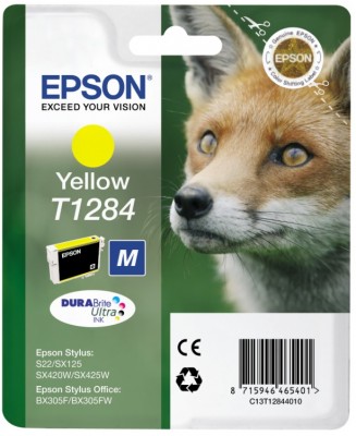 Tusz Epson T1284 Yellow 175 ml.