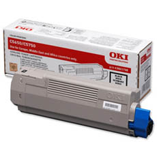 Toner OKI 43872307 Cyan 2000 str. - obrazek 2