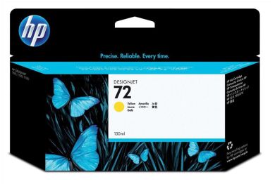 Tusz HP 72 C9373A Yellow 130 ml