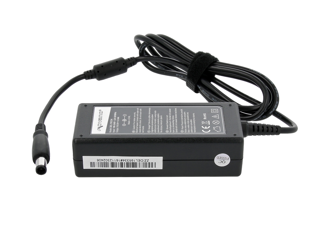 Zasilacz sieciowy do laptopa Dell 19.5V 65W 7,4x5,0mm