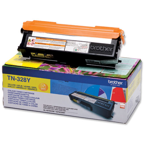 Toner Brother TN-328Y Yellow 6000 str.
