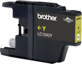 Tusz Brother LC1240Y Yellow 600 str. - obrazek 2