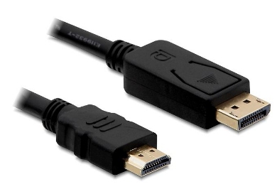 Kabel DisplayPort męski na HDMI męski 2.0 m Delock