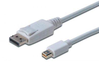 Kabel mini DisplayPort męski na DisplayPort męski 1.0 m Digitus