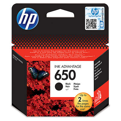 Tusz HP 650 CZ101AE Black 360 str. - obrazek 2