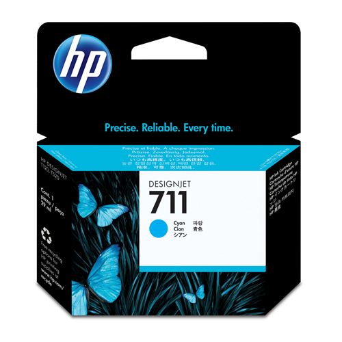 Tusz HP 711 CZ130A Cyan 29ml