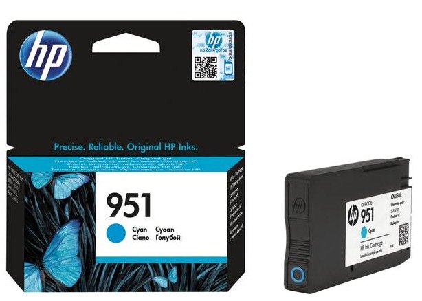 Tusz HP 951 CN050AE Cyan 700 str.