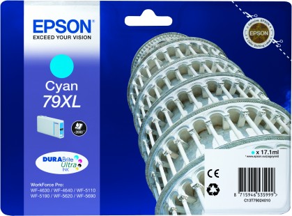 Tusz Epson T7902 Cyan 2000 str.