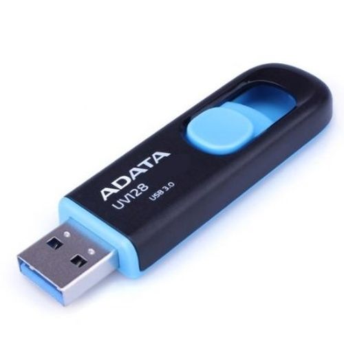 Flashdrive 32GB USB 3.0 Adata DashDrive UV128 Czarno-niebieski