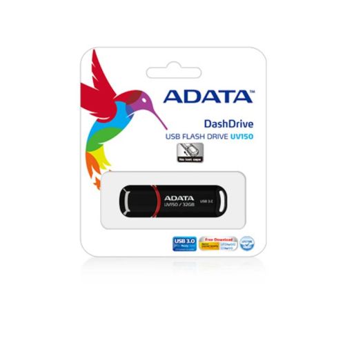 Flashdrive 128GB USB 3.0 Adata UV150 Czarny - obrazek 4